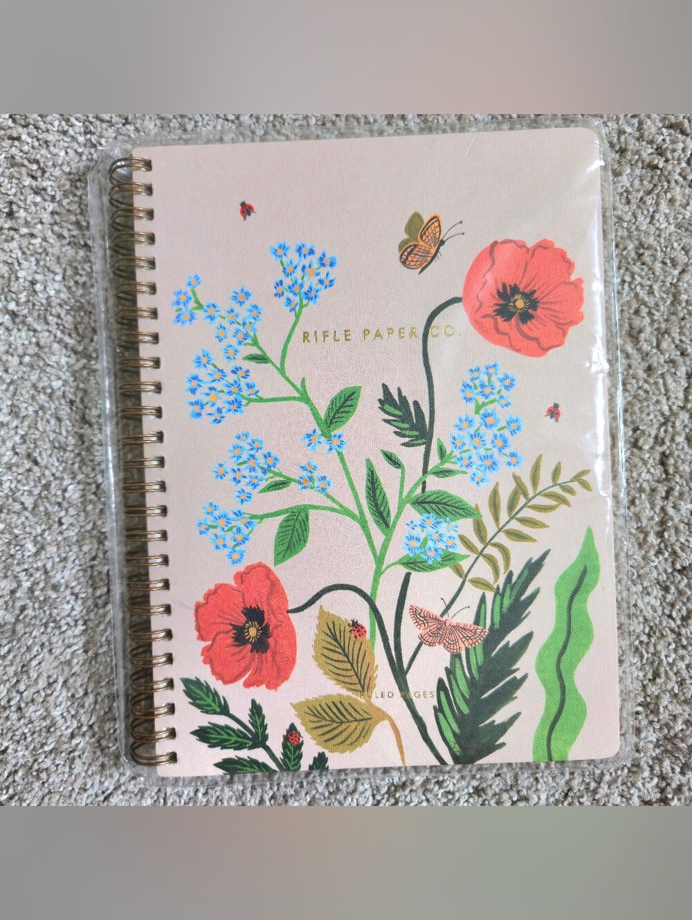 Rifle Paper Co. Iceland Poppy Spiral Notebook
